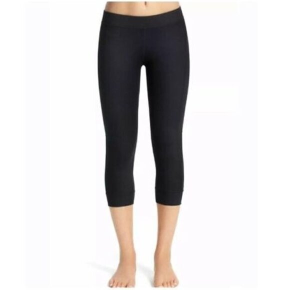 Cabi Tech Crop Capri Leggings Black - Picture 1 of 10